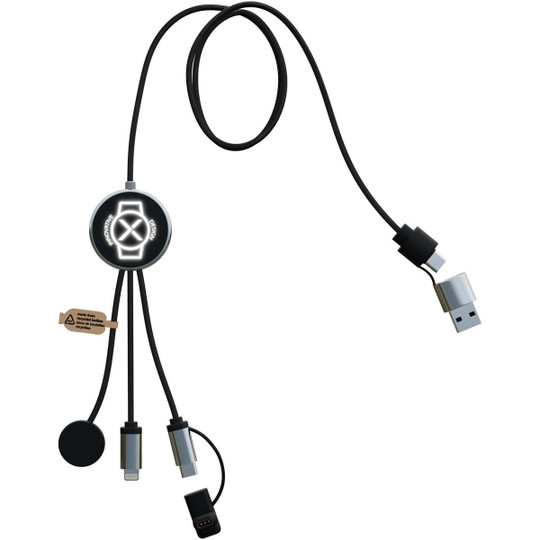 SCX.design 2PX214 - C34 7-in-1 smartwatch charging cable