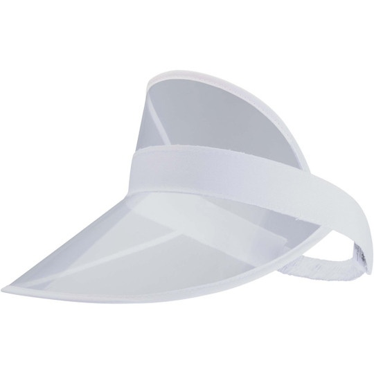 Bright cap with transparent visor - EgotierPro 39571