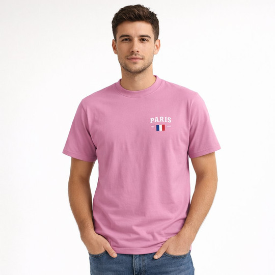 Paris City Design Unisex T-shirt 11380-CDPR