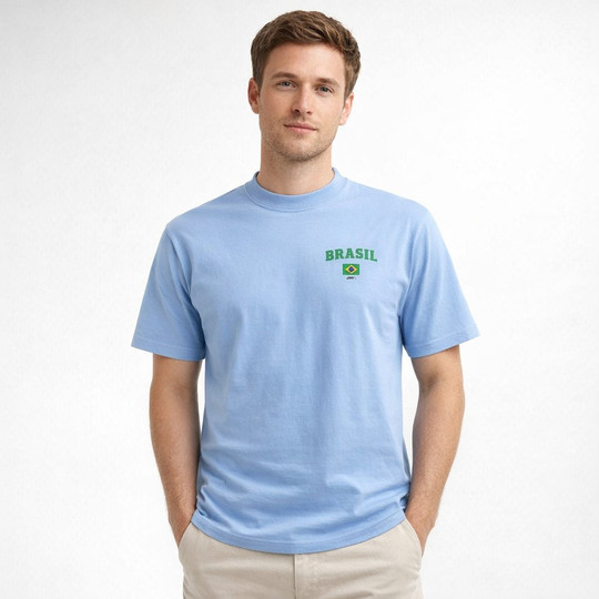 Brasil Ontwerp T-shirt 11380-CLBR