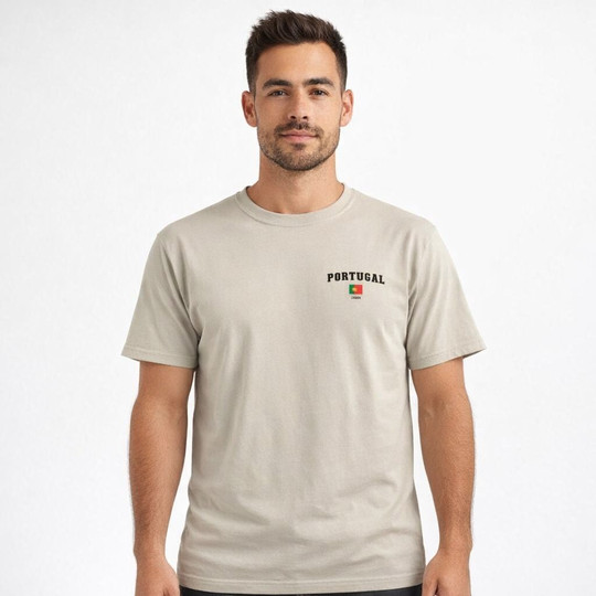 Portugal Themed Unisex T-shirt 11380-CLPT