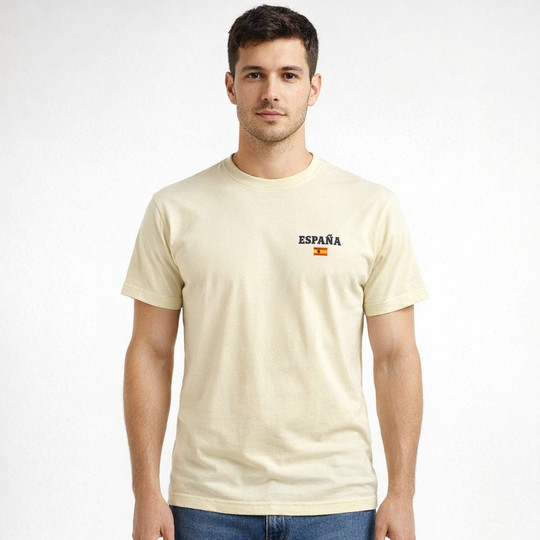 Spain Themed Unisex T-shirt 11380-CLSP