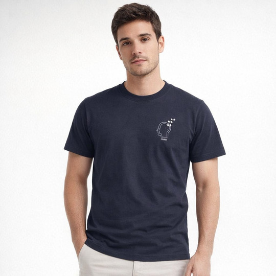 Unisex T-Shirt mit 'Ideas' Design 11380-N1DID