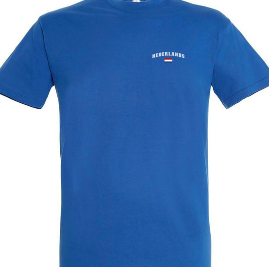 Needen 11380-CDNL-F - Bedrucktes 'Nederlands Front' T-Shirt