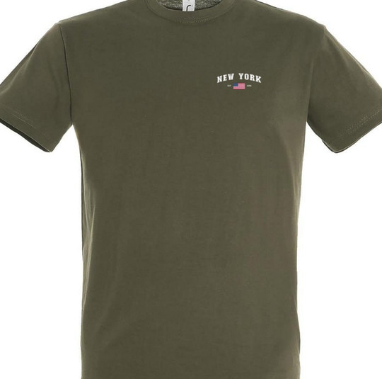 Needen 11380-CDNY-F - New York Front Grafik-T-Shirt