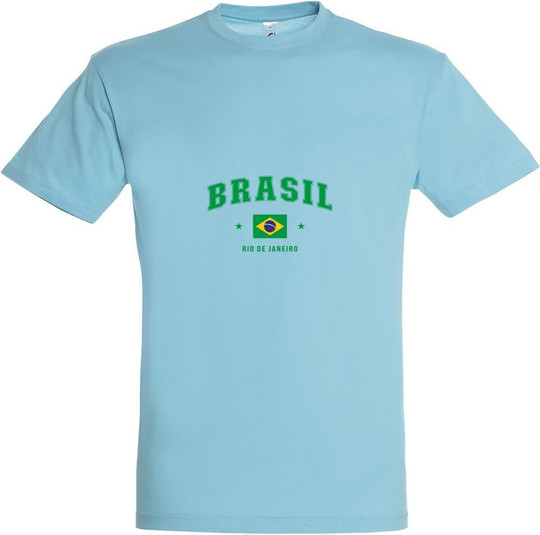 Needen 11380-CLBR-F - T-Shirt mit Brasil-Front-Design
