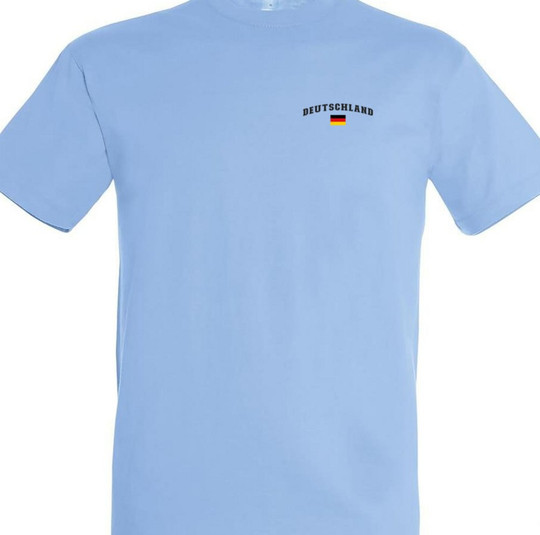 Needen 11380-CLDE-F - Deutschland Nationalstolz T-Shirt