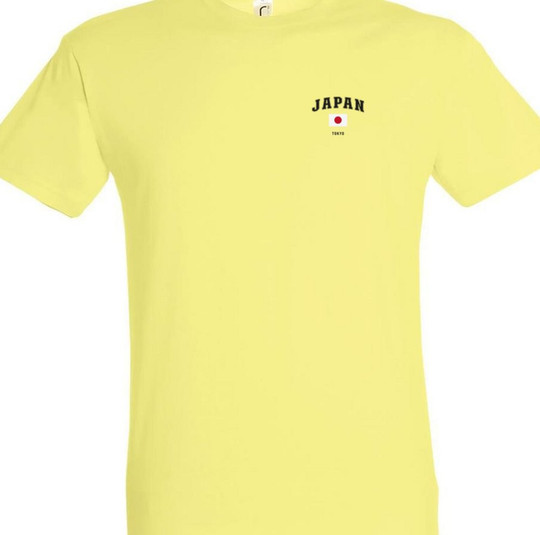 Needen 11380-CLJP-F - Unisex Japan Front Design T-Shirt