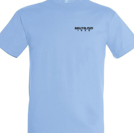 Needen 11380-N2LBT-F - Brutalismus Grafik T-Shirt für Damen und Herren