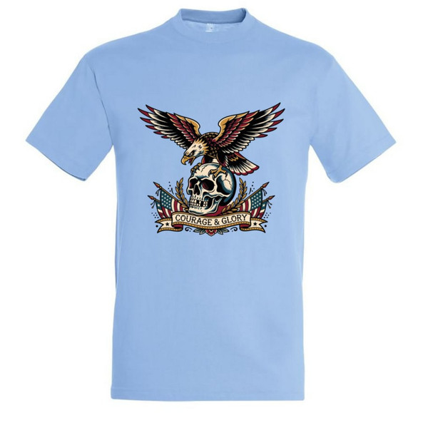 Needen 11380-N2LGR-F - T-Shirt Courage and Glory Front