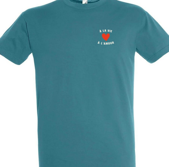 Needen 11380-N1DV-F - À la vie à l'amour Design T-Shirt