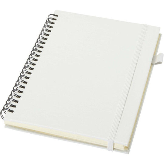 JournalBooks 107302 - Liss A5 spiralblok med hårdt omslag af genvundet plast