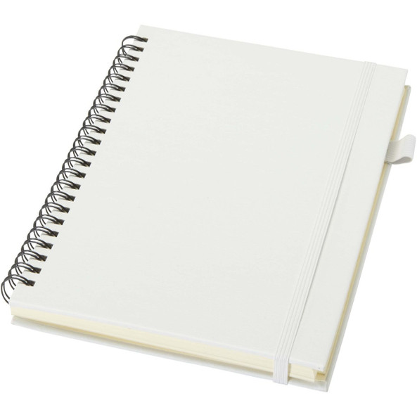 JournalBooks 107302 - Cahier à spirales Liss A5 à couverture rigide en plastique recyclé