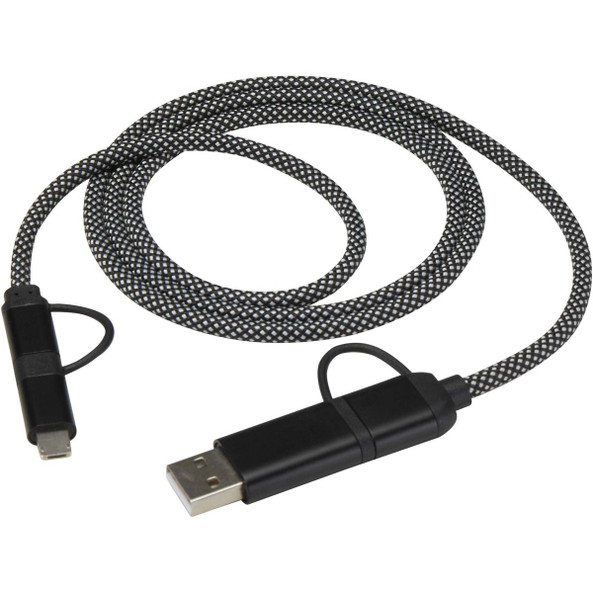 SMART 65W 100 cm RCS certified magnetic 5-in-1 charging cable - EgotierPro 124495