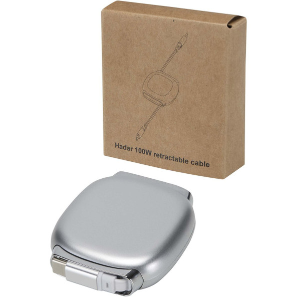 Alphard 100W recycled plastic retractable CarPlay cable PD charging cable - EgotierPro 124496