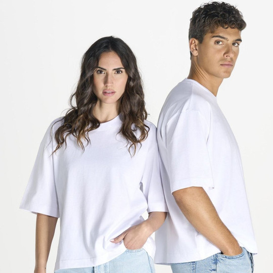 JHK JK196 - Boxy gesneden T-shirt