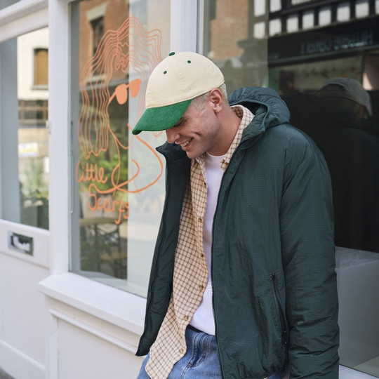 BEECHFIELD BF690 - CONTRAST PEAK CORDUROY CAP