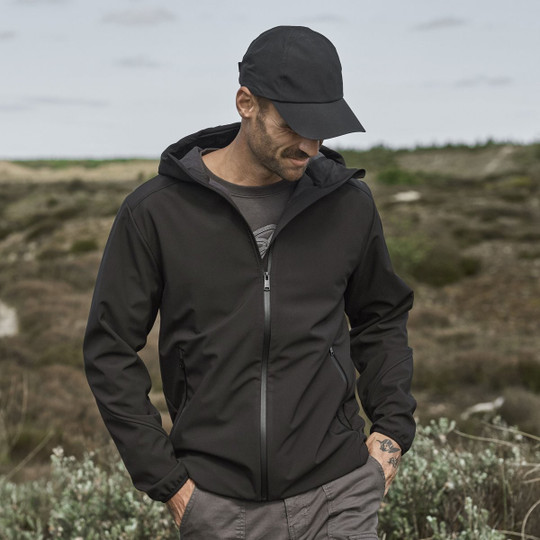 TEE JAYS TJ9524 - 3-Lagen-Softshelljacke mit Kapuze