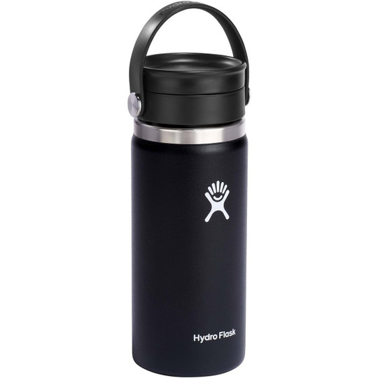 Hydro Flask 100988 - Wide Mouth 473 ml insulated stainless steel tumbler with Flex Sip™ lid