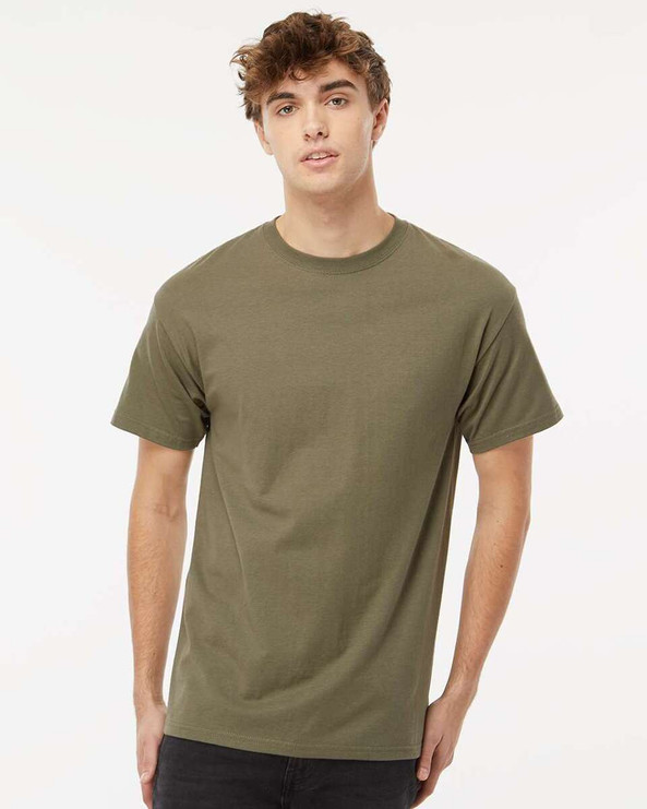 M & O Knits 5500 RING SPUN ADULT T-SHIRT