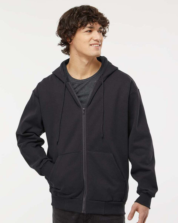 King Fashion KF9017 MOLLETON AVEC CAPUCHON À FERMETURE ÉCLAIR - 15 oz.
