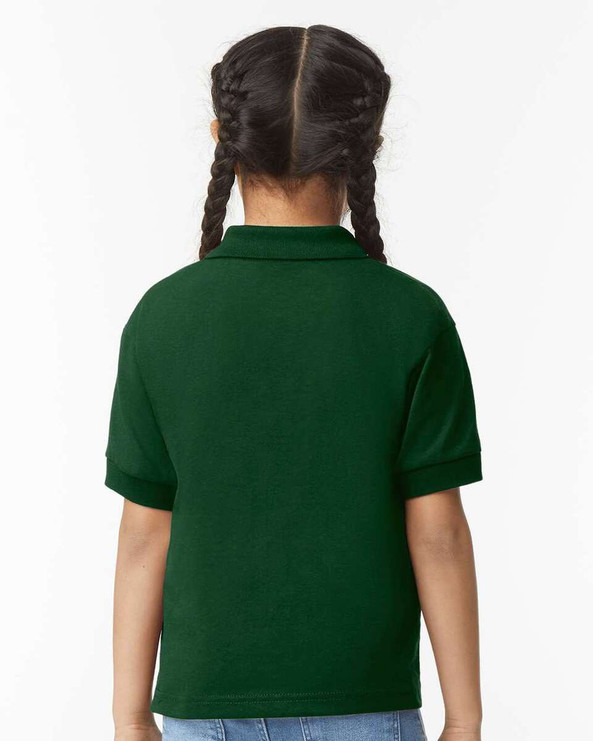 Gildan 8800B - YOUTH S/S JERSEY POLO JUNIOR 6 oz.