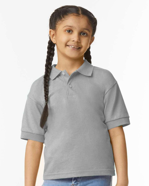Gildan 8800B - YOUTH S/S JERSEY POLO JUNIOR 6 oz.