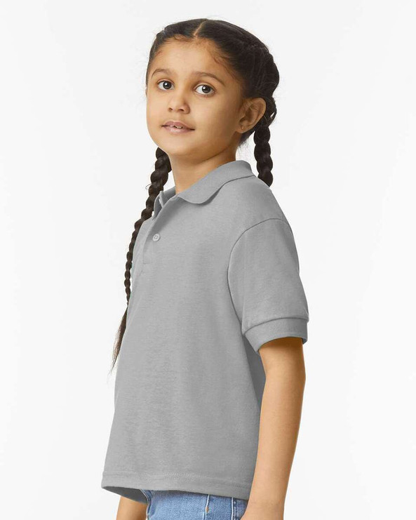 Gildan 8800B - YOUTH S/S JERSEY POLO JUNIOR 6 oz.