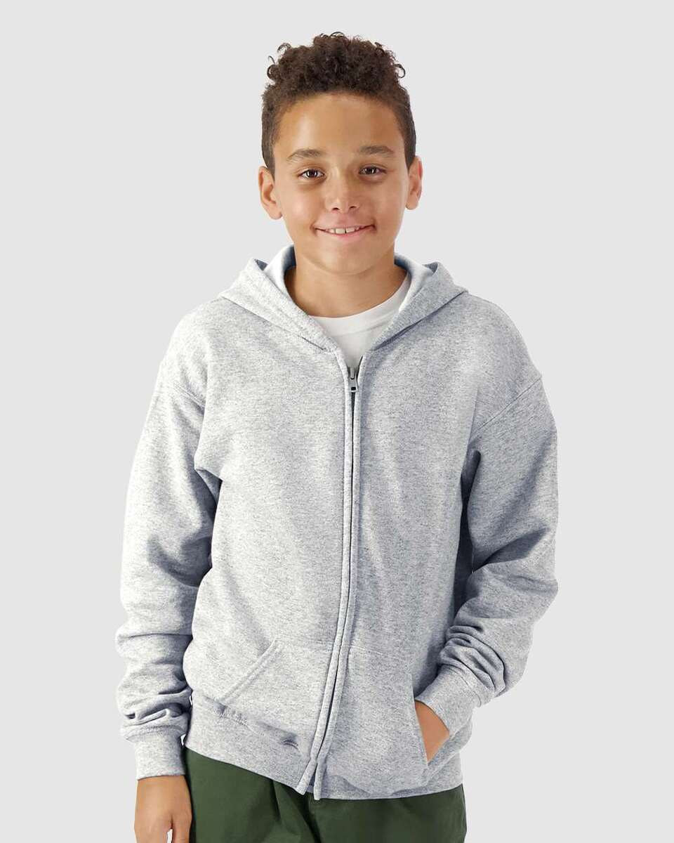 Gildan 18600B - SUDADERA CAPUCHA FULL ZIP 13.5 oz