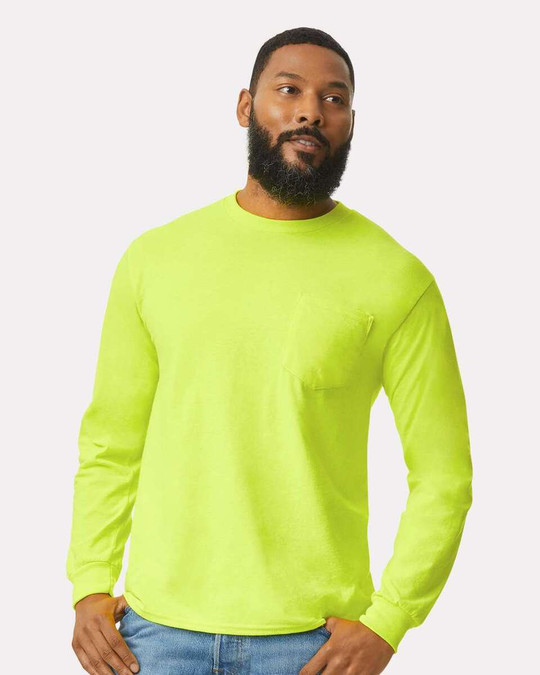 Gildan 2410 - Camiseta de manga larga para hombres