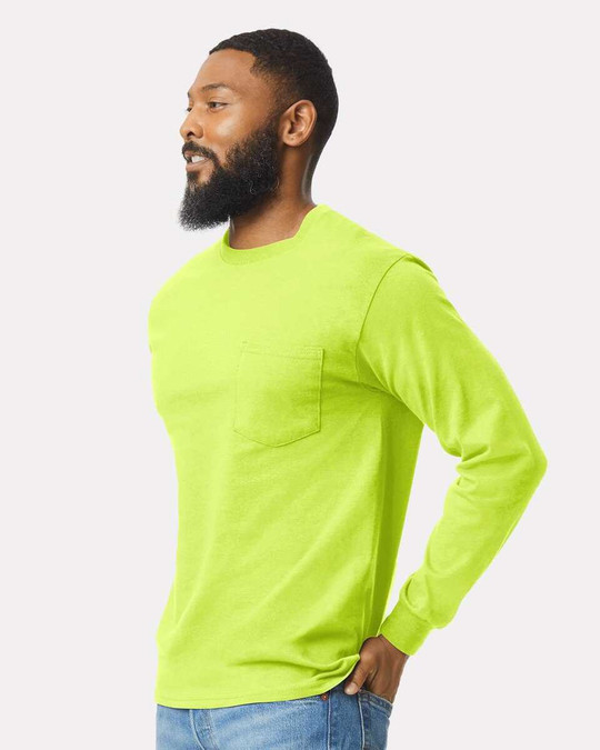 Gildan 2410 - Camiseta de manga larga para hombres
