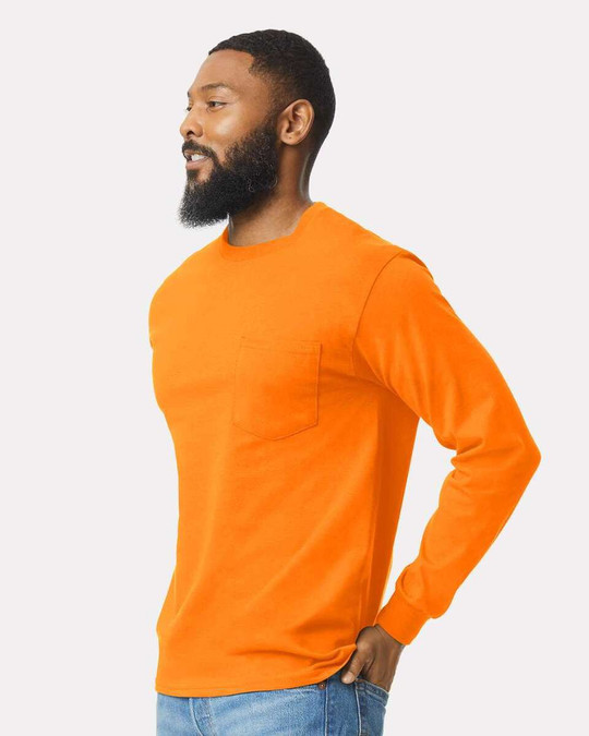Gildan 2410 - Camiseta de manga larga para hombres