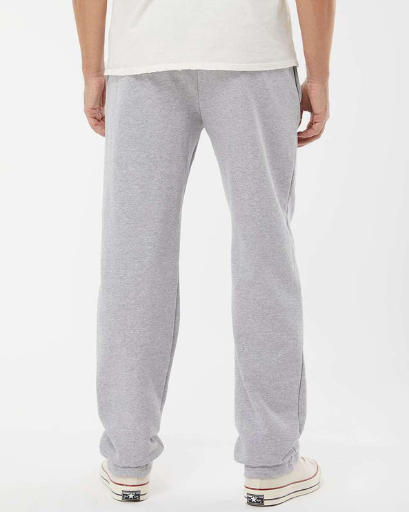 King Fashion KF9022 OPEN BOTTOM POCKETED SWEATPANTS - 15 oz.