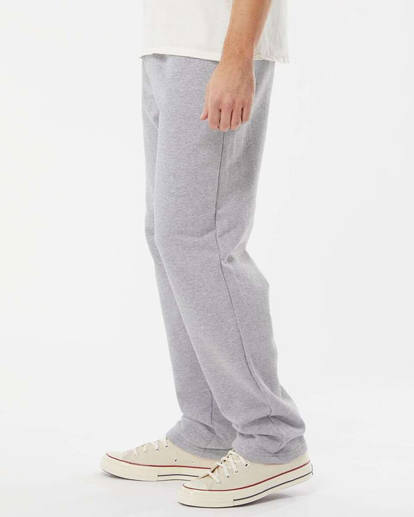 King Fashion KF9022 OPEN BOTTOM POCKETED SWEATPANTS - 15 oz.