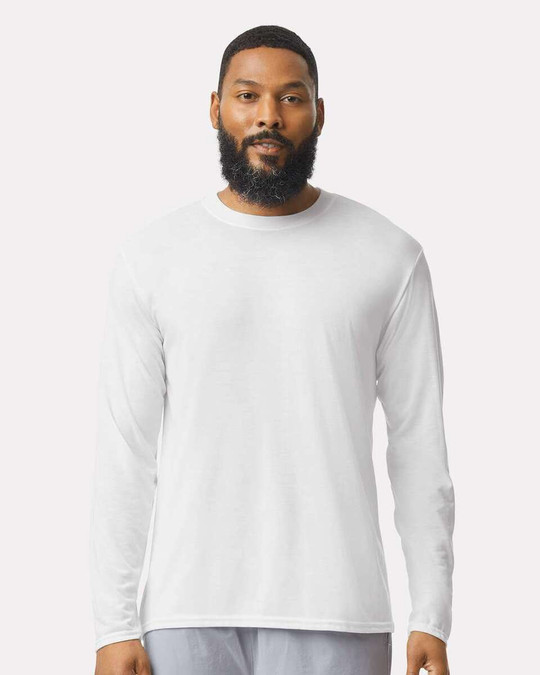 Gildan 42400 - Camiseta de manga larga Performance