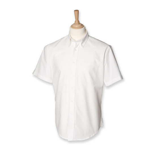 Henbury HB515 - Short sleeve classic Oxford shirt
