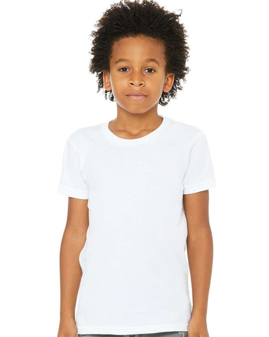 Bella+Canvas 3001Y - t-shirt pour enfant jersey à manches courtes