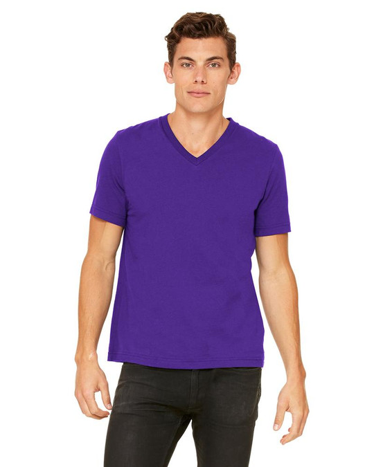 Bella+Canvas 3005 - t-shirt jersey unisexe à manches courtes et encolure en V