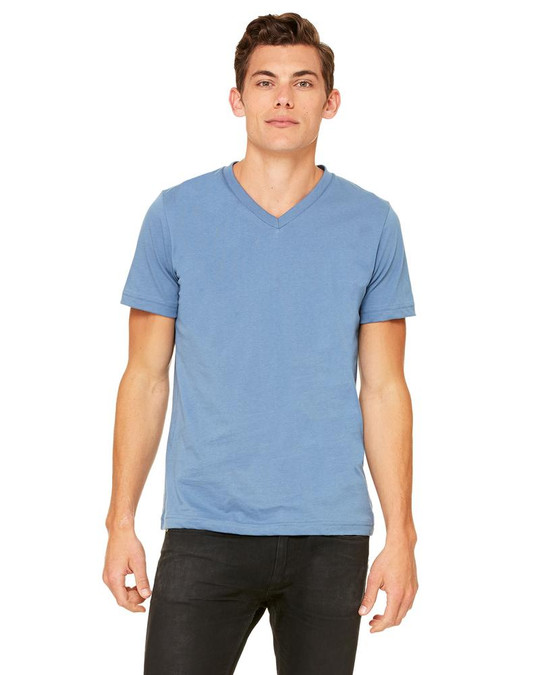 Bella+Canvas 3005 - Camiseta de Manga Corta con Cuello en V Unisex