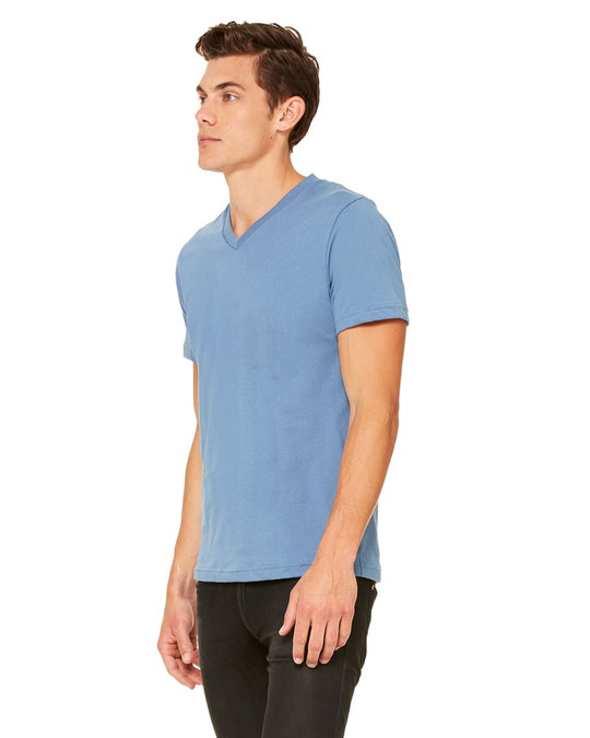 Bella+Canvas 3005 - Camiseta de Manga Corta con Cuello en V Unisex