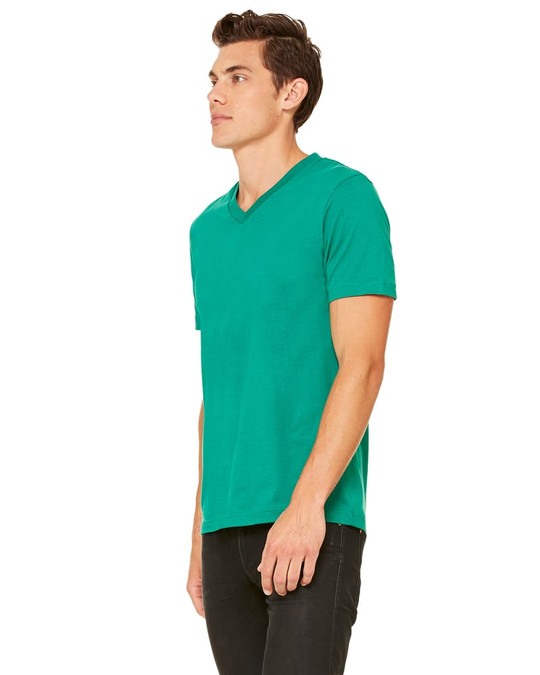 Bella+Canvas 3005 - Camiseta de Manga Corta con Cuello en V Unisex