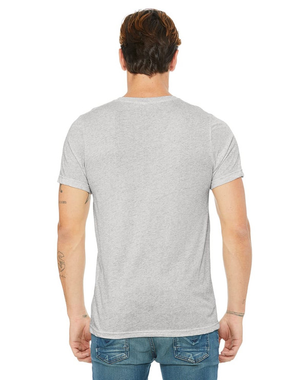 Bella+Canvas 3415C - t-shirt unisexe Triblend à manches courtes avec encolure en V