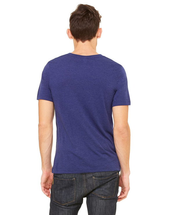 Bella+Canvas 3415C - t-shirt unisexe Triblend à manches courtes avec encolure en V