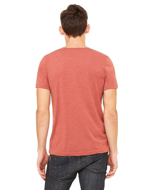 Bella+Canvas 3415C - t-shirt unisexe Triblend à manches courtes avec encolure en V