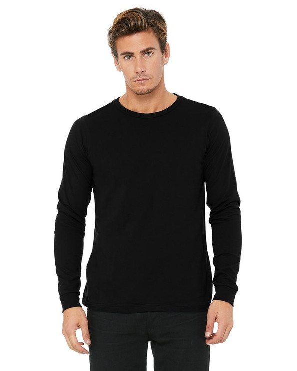 Bella+Canvas 3501 - Men’s Jersey Long-Sleeve T-Shirt