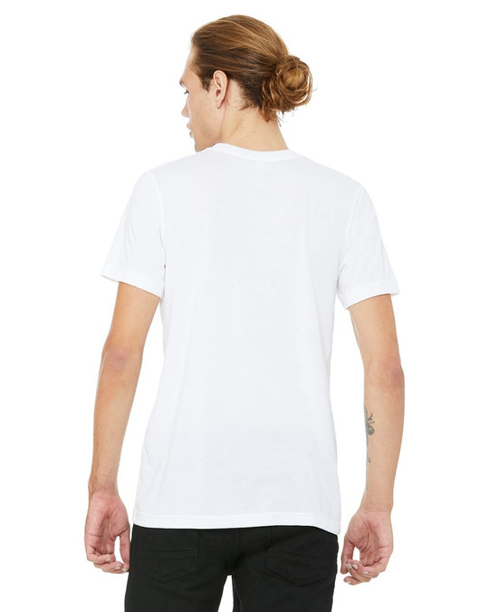 Bella+Canvas 3650 - Camiseta de manga corta de poliéster y algodón