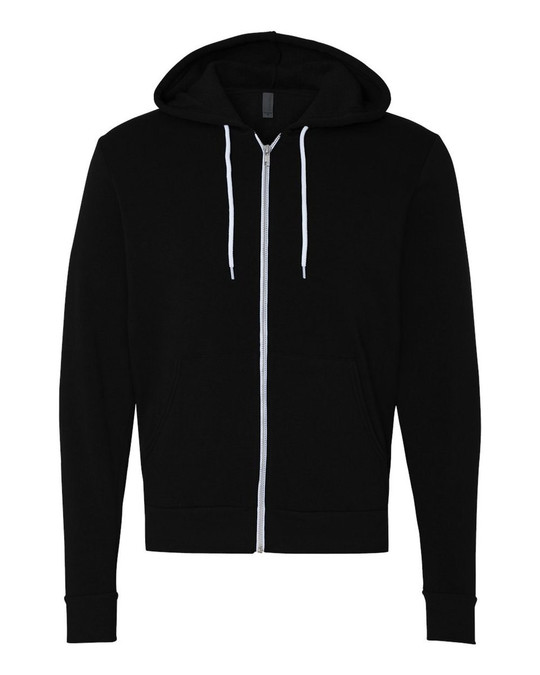 Bella+Canvas 3739 - Unisex Poly-Cotton Fleece Full-Zip Hoodie