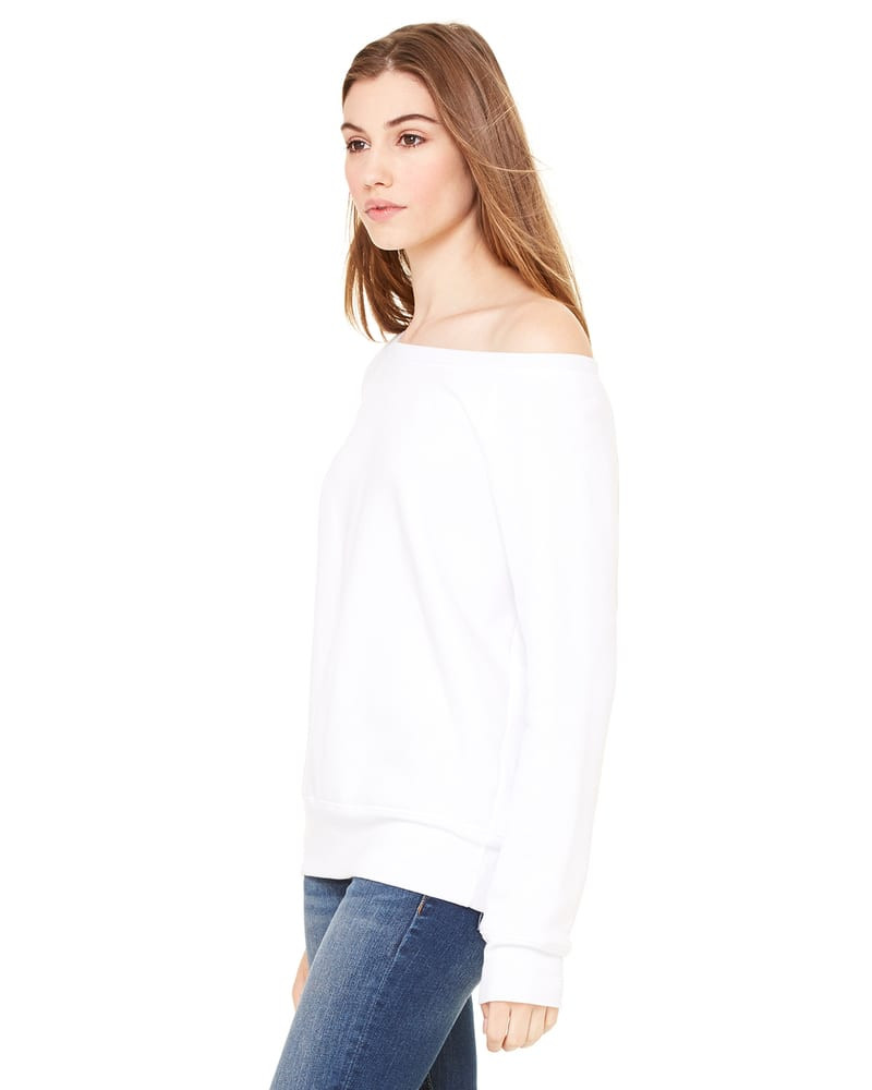 Bella+Canvas 7501 - Ladies Sponge Fleece Wide Neck Sweatshirt