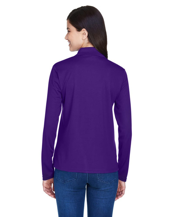 Ash City Core 365 78192 - Pinnacle Pour Femme Polos En Piqué Performance Core 365™ À Manches Longues