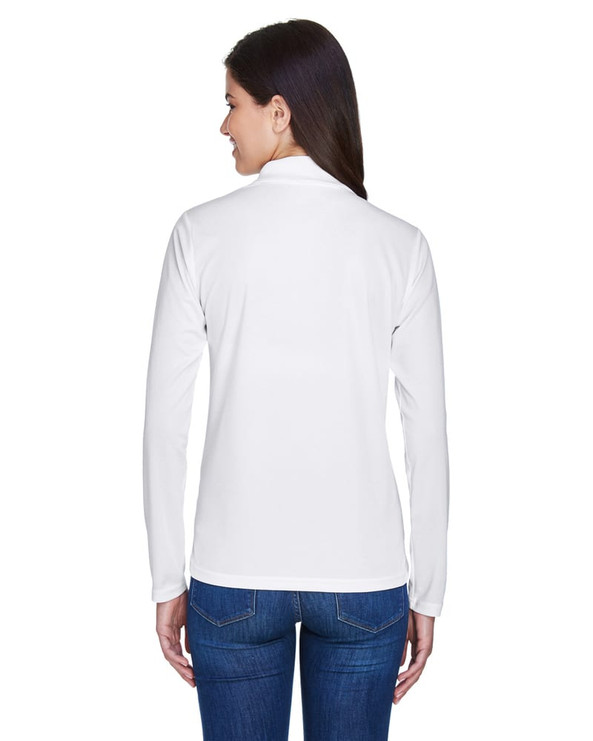 Ash City Core 365 78192 - Pinnacle Pour Femme Polos En Piqué Performance Core 365™ À Manches Longues